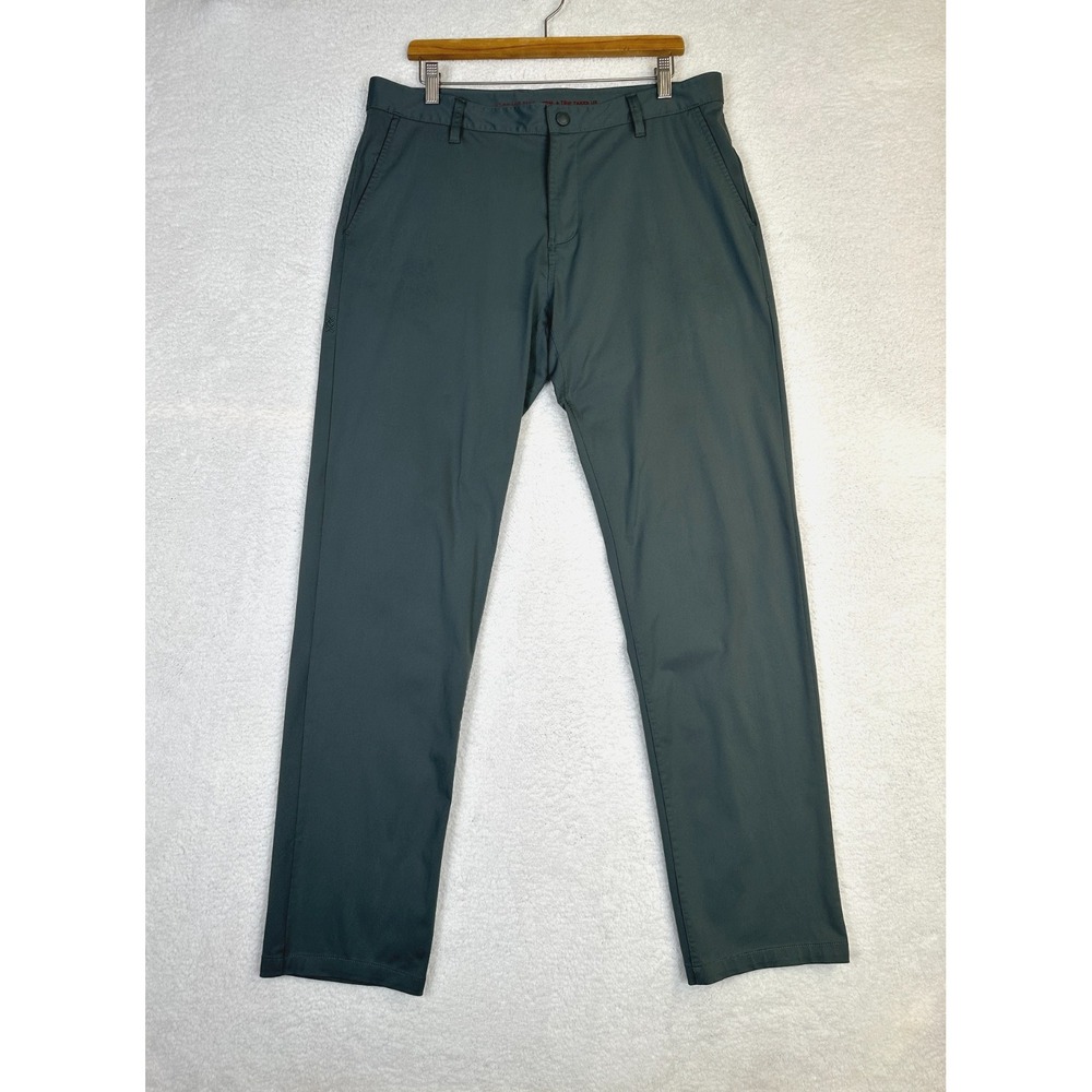 Rhone Gray Flat Front ‎ Pants Size: 35  x 32